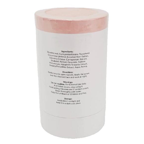 Qtamin Retinol Ceramide Night Serum Capsules Face Neck 30 Count - Picture 3 of 4